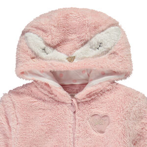 Surpyjama ludique oiseau en sherpa pour fille 