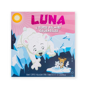 Livre personnalisé Luna l'ourse polaire courageuse 