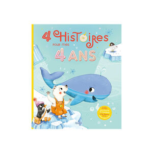 Livre + CD 4 histoires pour mes 4 ans 