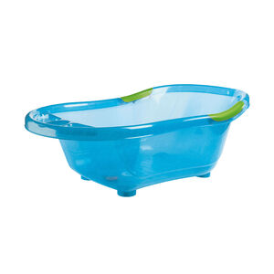 Baignoire translucide - Bleu pailleté 