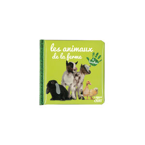 Livre bébé touche à tout - Les animaux de la ferme 