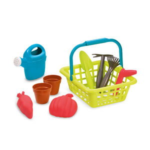 Panier de jardin garni avec 9 accessoires 