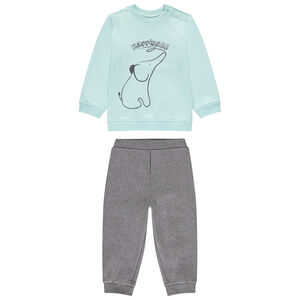 Ensemble jogging molleton printé pour bébé garçon 