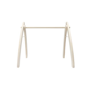Arche d'éveil pliable en bois coloris naturel 