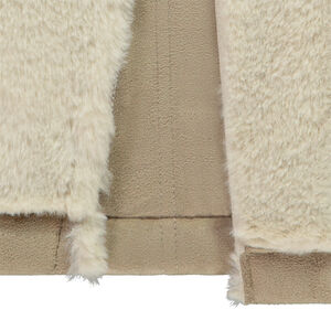 Perfecto en fausse fourrure contrecollée suédine pour fille 