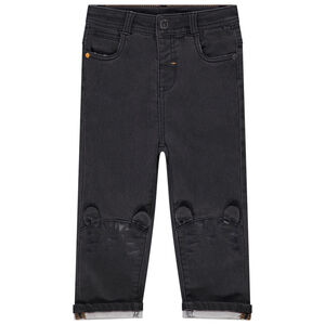Jean uni print tigre et oreilles en relief pour bébé garçon 