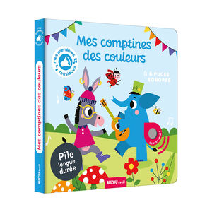 Livre sonore "Mes comptines des couleurs" 