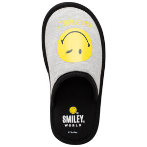 Chaussons bas en jersey print Smiey 