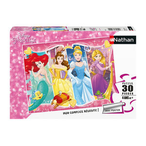 Puzzle 30 Pièces entre Amies Disney Princesse Nathan 