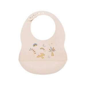 Bavoir en silicone Vanille 