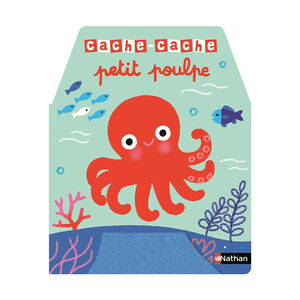 Livre matière Cache-cache petit poulpe 