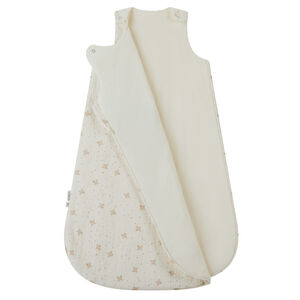 Gigoteuse imprimée en double gaze TOG 2 Douce Hirondelle écru 