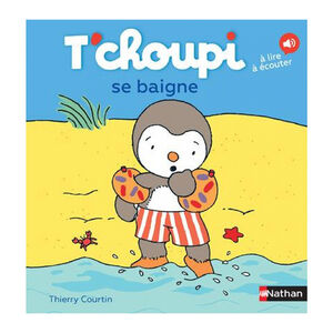 Livre T'Choupi se baigne  