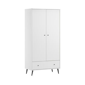 Armoire 2 portes Blanca blanc 