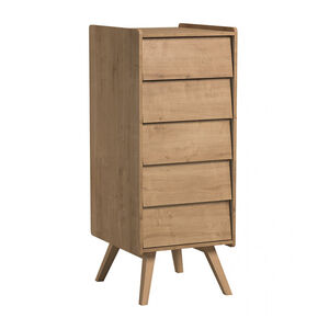 Commode Vintage Chiffonnier - Chêne 