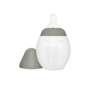 Biberon silicone Kaki 330 ml Main Biberon silicone Kaki 330 ml