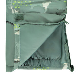 Pantalon de ski imprimé à bretelles amovibles pour garçon 