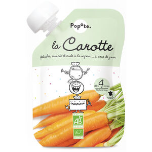 Gourde à la carotte bio - 120g 