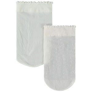 Lot de 2 paires de chaussettes fines pour fille 