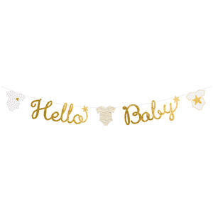 Guirlande Hello Baby 160 cm 