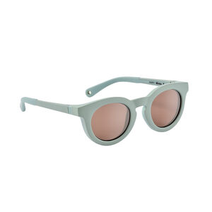 Lunettes de soleil avec cordon 2-4 ans Happy vert sauge 