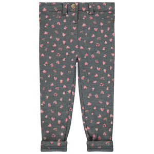 Pantalon fantaisie en molleton avec détails pailletés pour bébé fille 