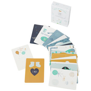 Cartes photo de naissance bébé garçon x28  