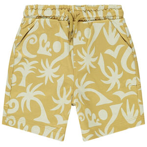 Bermuda molleton imprimé palmiers pour bébé garçon 