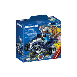 Playmobil City Action - Quad et policier 