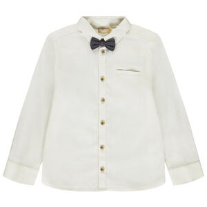 Chemise manches longues avec nœud papillon pour garçon  