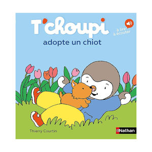 Livre T'choupi adopte un chiot 