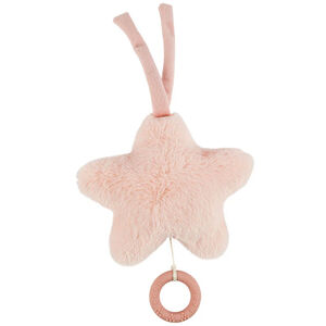 Peluche musicale étoile - FanFan - Rose 