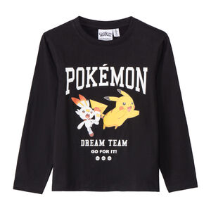 T-shirt manches longues Pikatchou Pokémon pour garçon  