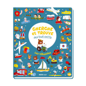 Livre "Cherche et trouve des tout-petits - Les véhicules" 