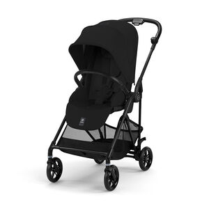 Poussette citadine ultralégère Melio carbon/magic black 