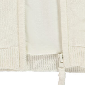 Gilet tricot à capuche ludique tigre pour bébé 