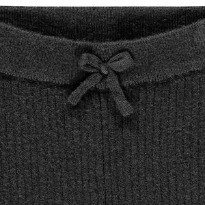 Legging en tricot effet côtelé pour fille 