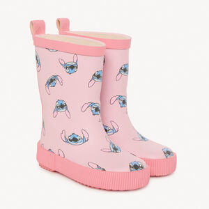 Bottes de pluie imprimé Stitch Disney pour bébé fille 