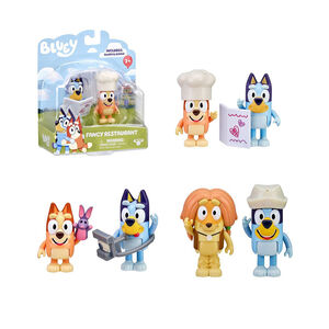 Figurine 2 pièces Bluey (modèle aléatoire) 