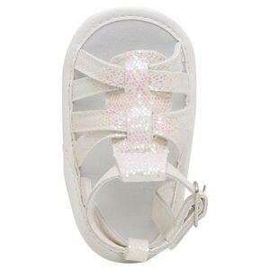 Sandales souples à paillettes iridescentes pour bébé fille 