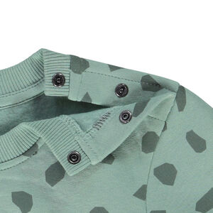 Sweat en molleton avec patch bouclette pour bébé garçon 