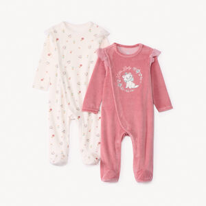 Lot de 2 dors-bien Marie Disney pour bébé fille avec ouverture différentes selon l'âge 