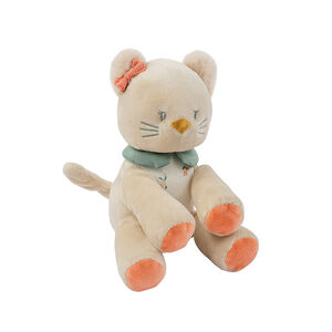 Peluche mini chat Mila Lana et Zoé  
