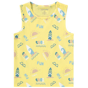Débardeur en jersey imprimé fantaisie pour bébé garçon 