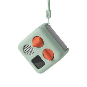 Housse en silicone Mini Adventure Jacket pour Yoto Mini vert d'eau 