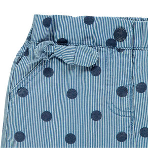 Short à rayures et pois all-over 