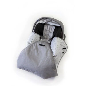 Couverture housse étoiles grises pour siège-auto GR0+ 