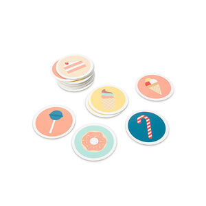 Jeu de mémoire Mémo sucre géant  