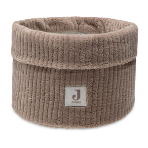 Panier de rangement Cloudy Rib - 14x18cm - Milky Coffee 