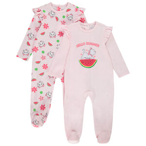 Lot de 2 dors-bien en jersey print Marie Disney pour bébé fille 